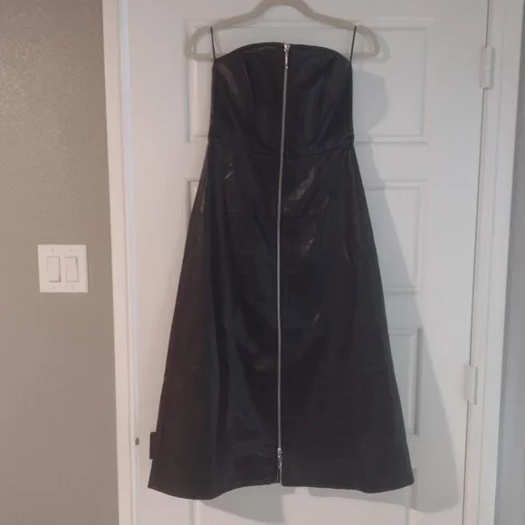 French connection leather dress - Picture 6 of 6
